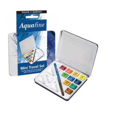 Estojo Aquarela Pastilha C/10 Daler Rowney